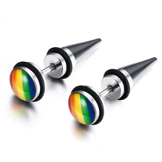 Pride Spike Stud Earrings