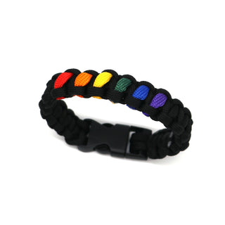 Gay Pride Paracord Bracelets