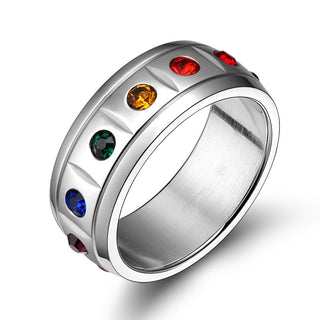 Rainbow Gay Pride Ring