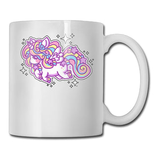 Pretty Rainbow Unicorn Mug