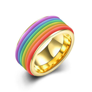 Rainbow LGBT Ring