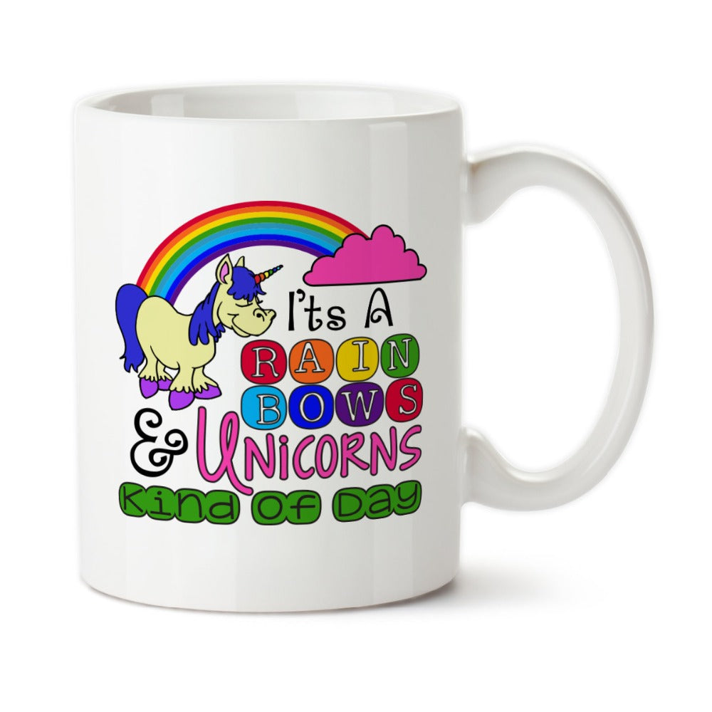 Rainbow & Unicorns Novelty Cups