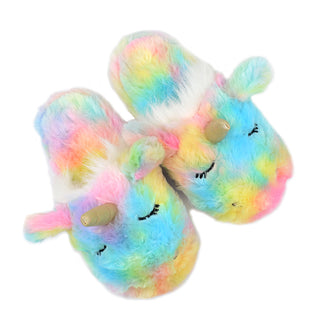 Velvet Unicorn Slippers