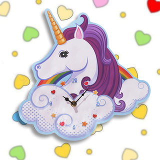 Fantasy Magical Unicorn Wall Clock