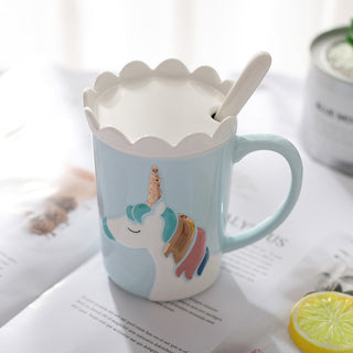 Cute Rainbow Unicorn Mug