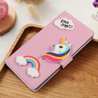 Rainbow Unicorn Flip Wallet